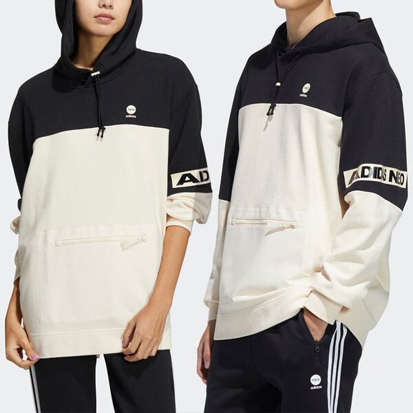 Толстовка adidas neo Casual Sports Couple Style Creamy White, мультиколор — фото 3