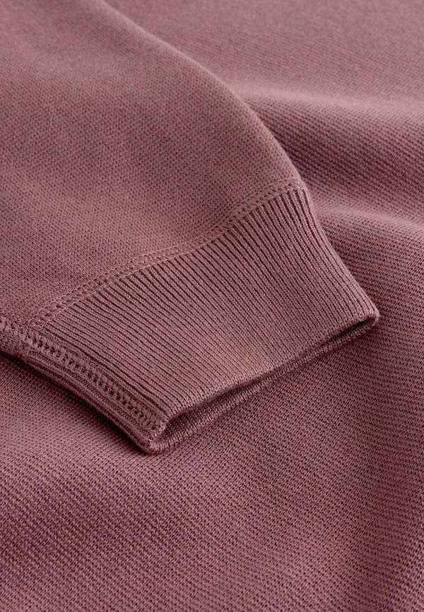 Джемпер Next, Boxy fit mid weight jumper, цвет сливово-розовый — фото 2