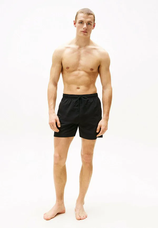 Незаменимые плавательные шорты средней длины Tommy Hilfiger, Black — фото 2