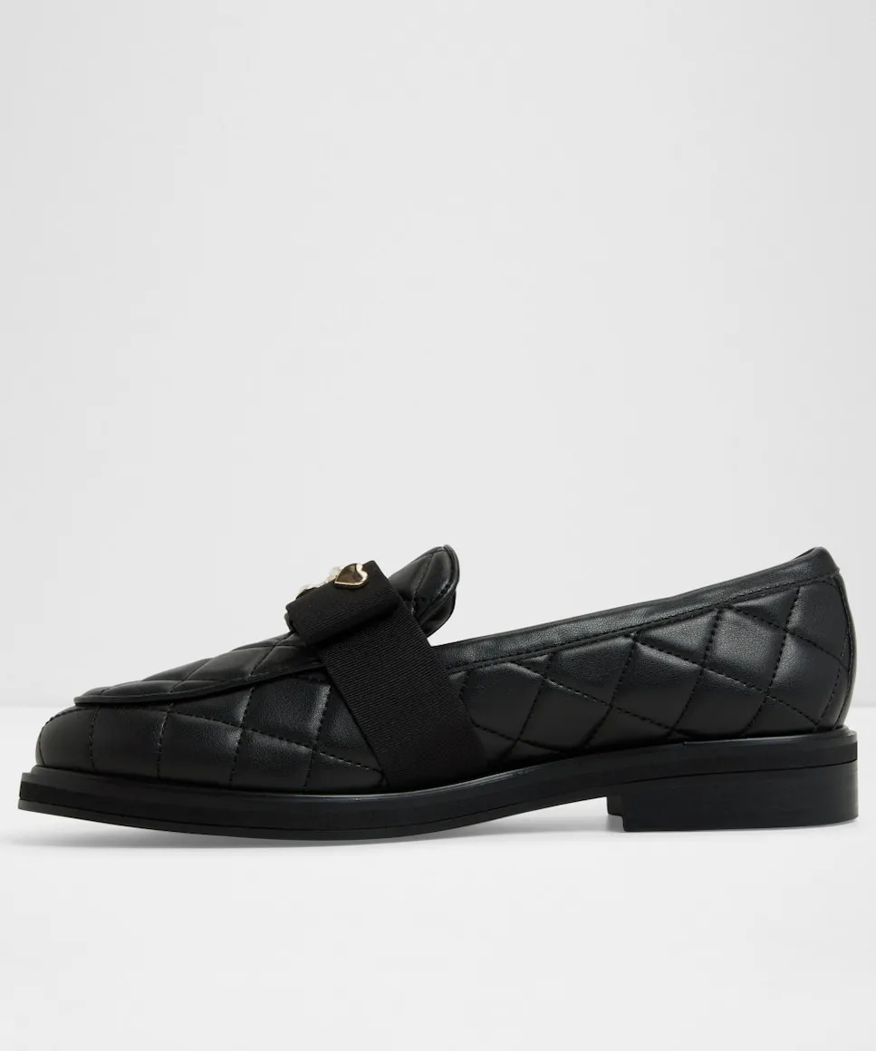Женские мокасины с круглым носком Aldo, черный — фото 2