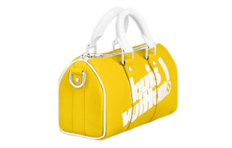 LOUIS VUITTON Кожаная дорожная сумка Keepall Xs Monogram Yellow — фото 2