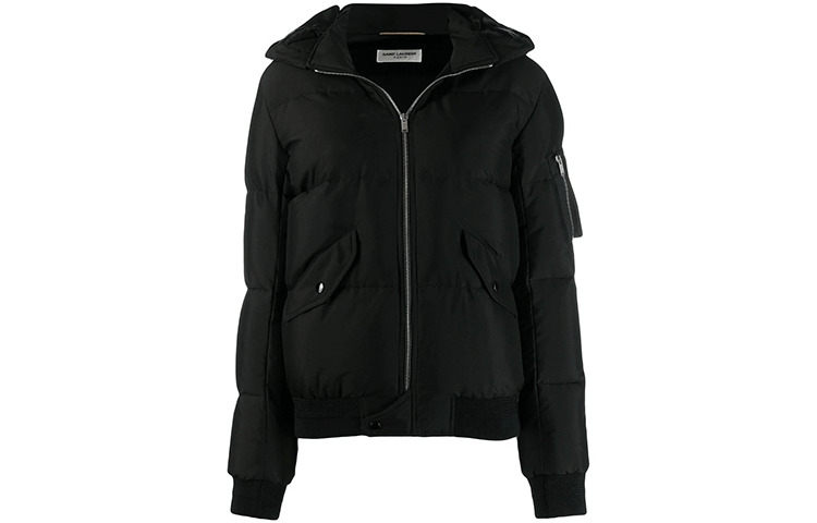 

Пуховик женский Saint Laurent, черный