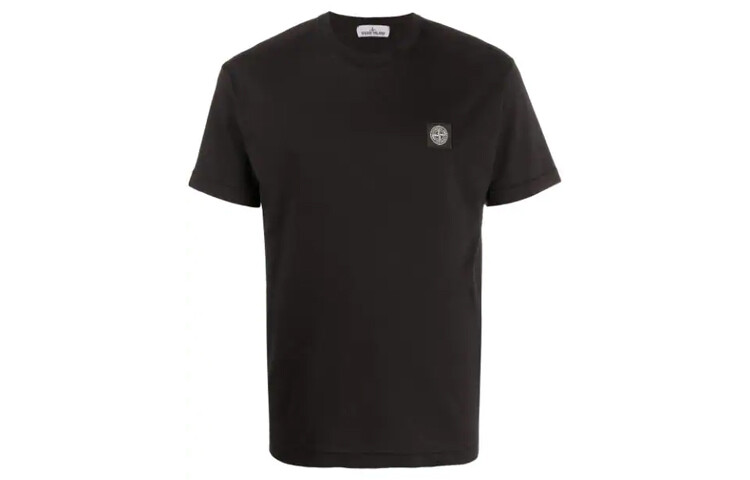 

Футболка мужская черная Stone Island, черный
