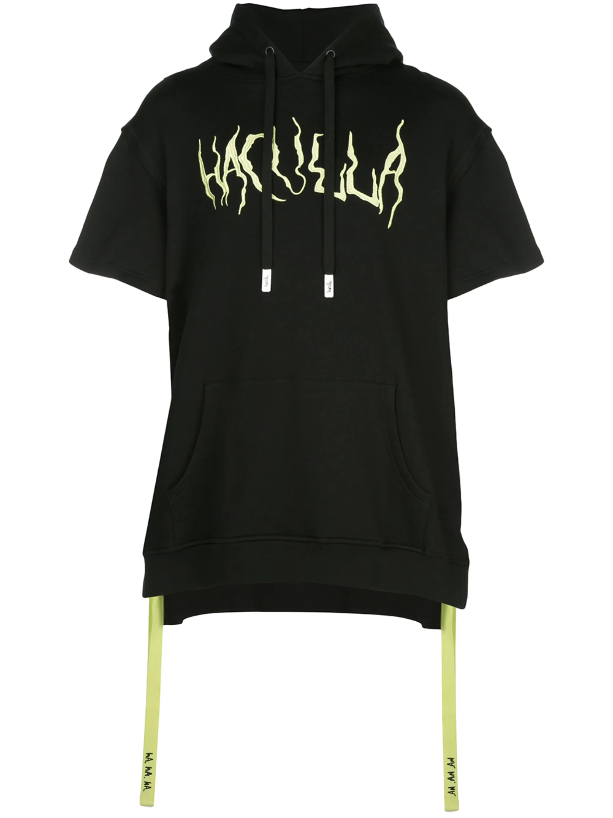 

Худи Masked Pins с короткими рукавами Haculla, черный