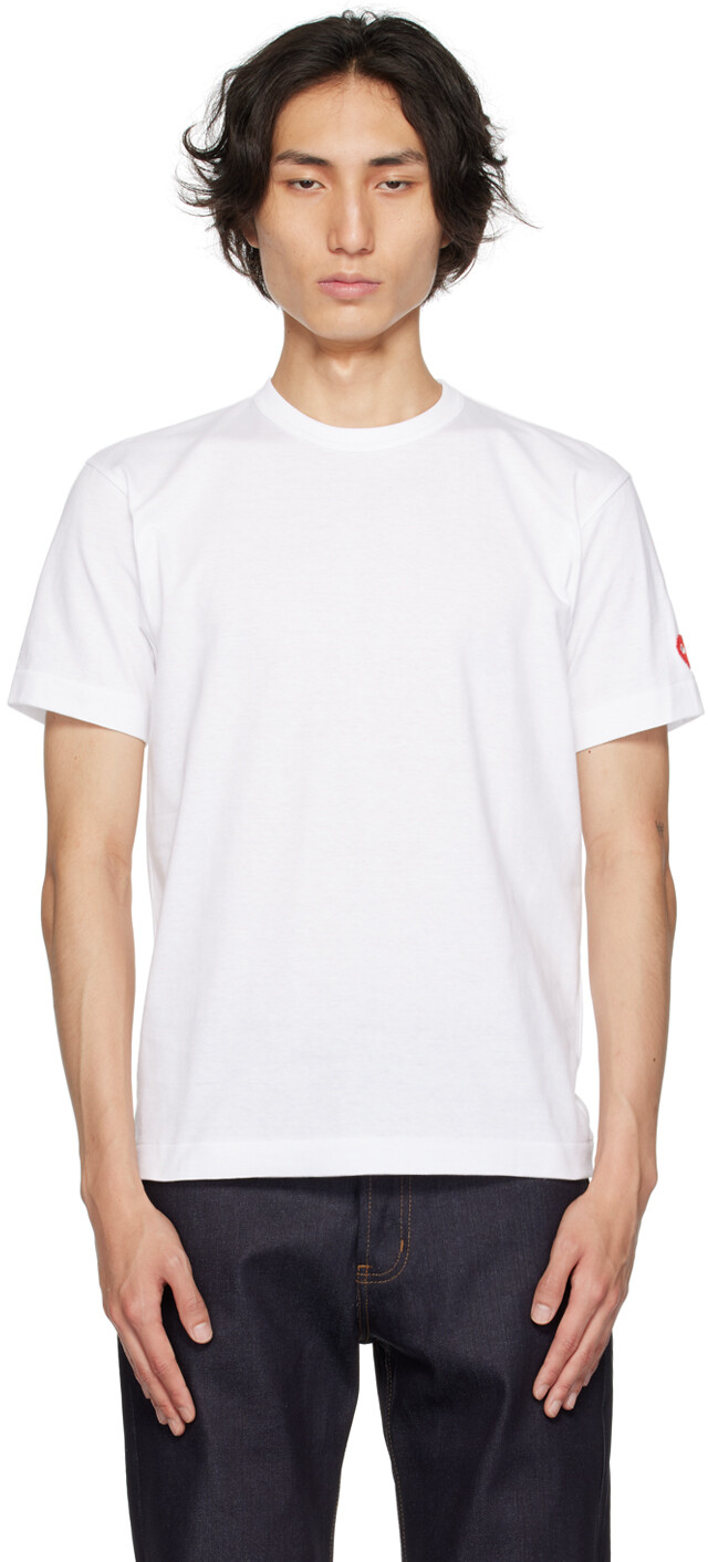 

Футболка COE des GARcONS PLAY Invader Edition COMME des GARcONS PLAY, белый
