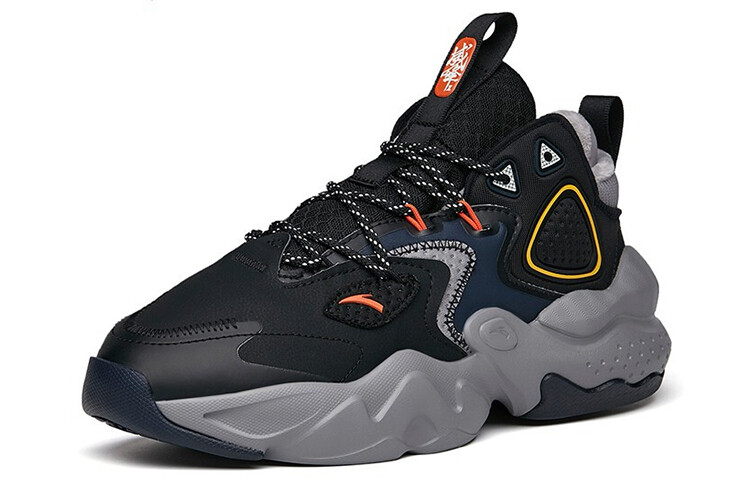 

ANTA Bastard Lifestyle Shoes Men Low-top Black/navy Black/sandstorm Gray