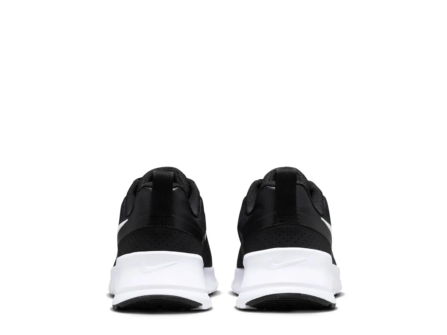 Кроссовки Nike Air Nuaxis Running Shoe — мужские, черные/белые — фото 2