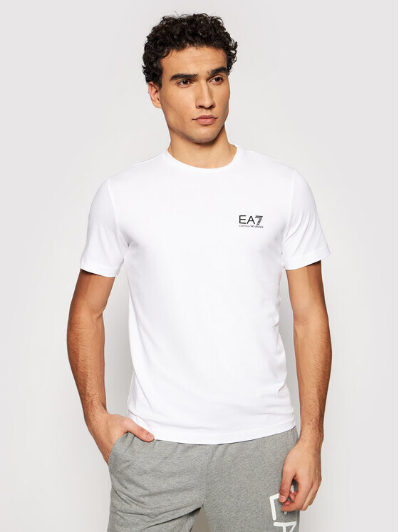 

Футболка стандартного кроя Ea7 Emporio Armani, белый
