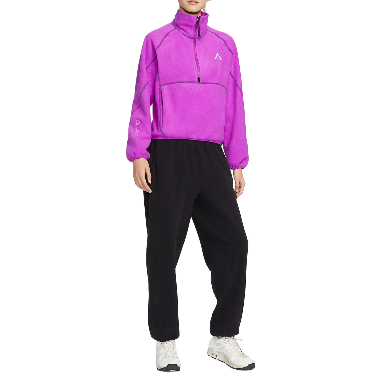 ACG Wolf Tree Свитшот Women's Nike, berry красный/bright фиолетовый/safety оранжевый/mountain белый — фото 4