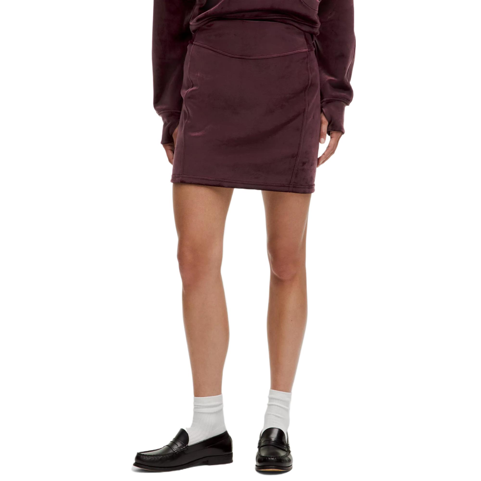 

Женские повседневные короткие юбки Scuba Series Lululemon, красный