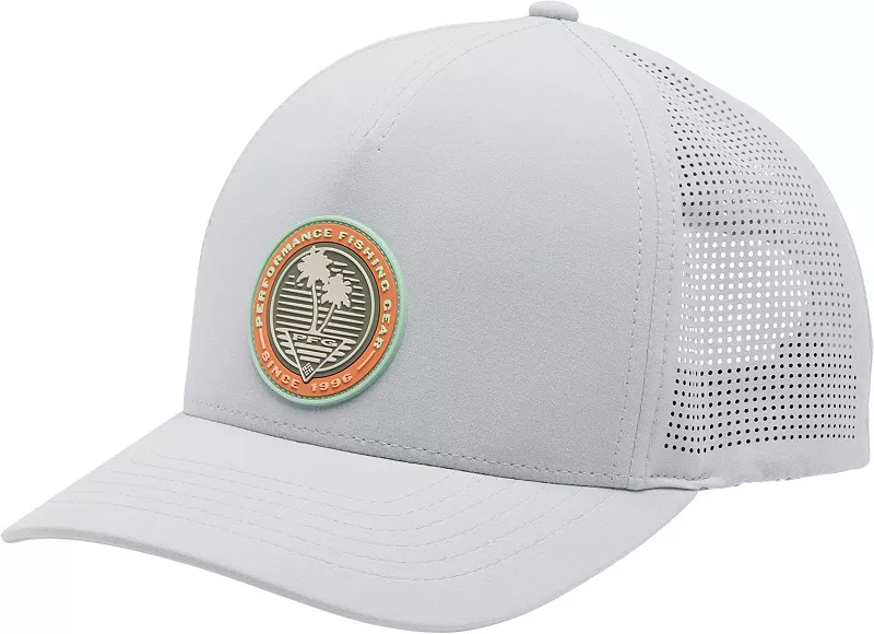 

Мужская кепка Columbia PFG Elite 110 Snapback, цвет Cool Grey PFG Palms