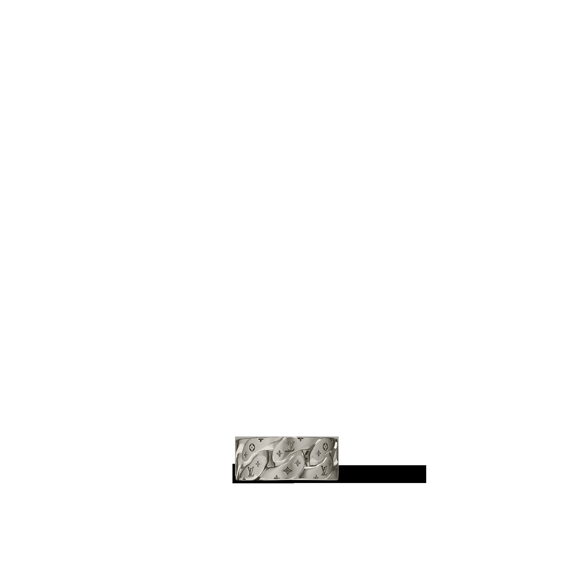 

Кубинское кольцо LV Mosaic Louis Vuitton, металлик