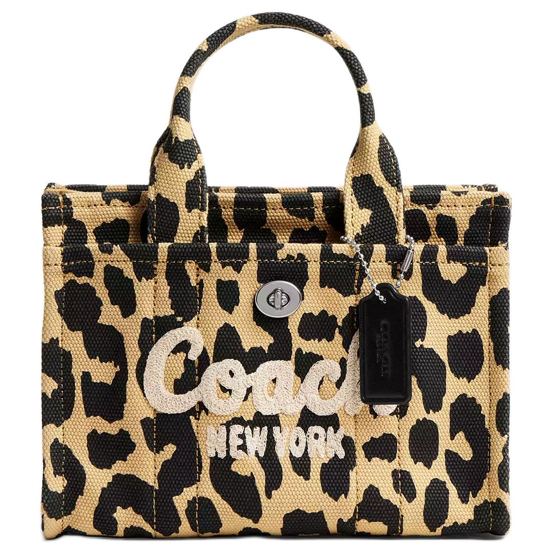 

COACH Грузовой холщовый мешок, сумка через плечо, кроссбоди, маленькая женская сумка black multicolor