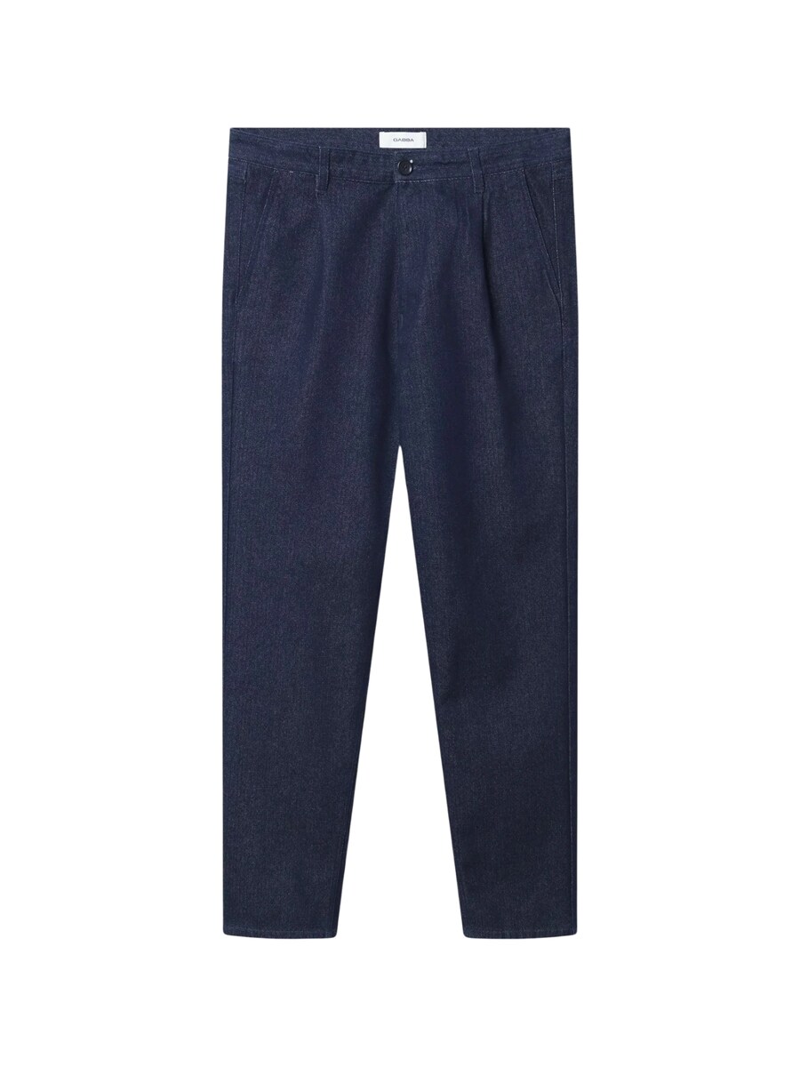 

Свободные брюки со складками спереди GABBA David, темно-синий