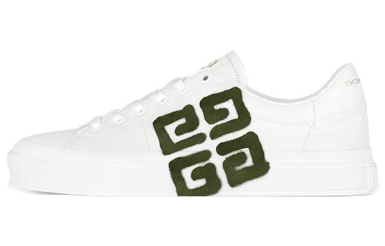 

Обувь для скейтбординга City Skateboarding Shoes Men Low-top White/green Givenchy