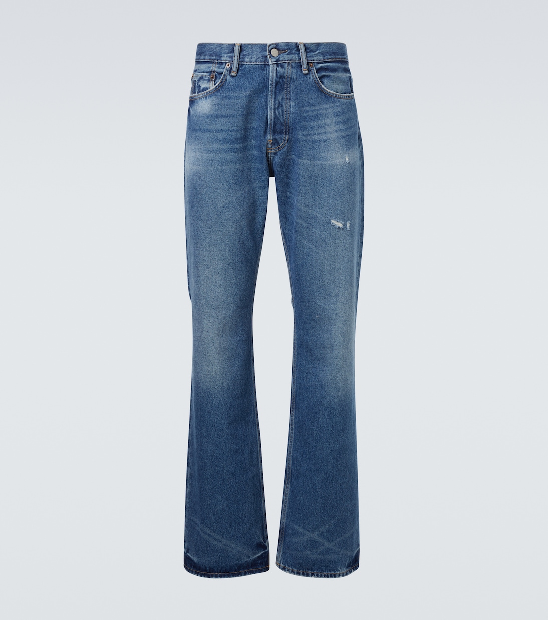 

2010M джинсы с низкой посадкой прямого кроя Acne Studios, Mid Blue
