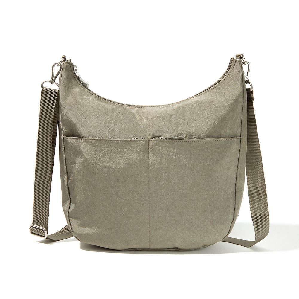 

Baggallini Сумка через плечо Lunar Half Moon Hobo, цвет Sterling Shimmer