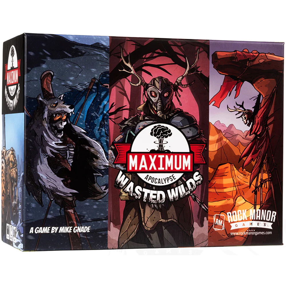 

Настольная игра Rock Manor Games Maximum Apocalypse: Wasted Wilds