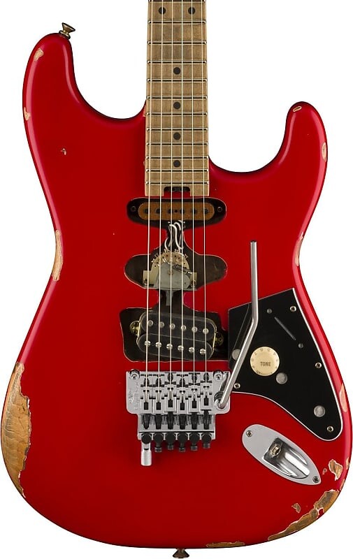 

Электрогитара EVH Frankenstein Relic Series Electric Guitar - Maple Fingerboard, Red