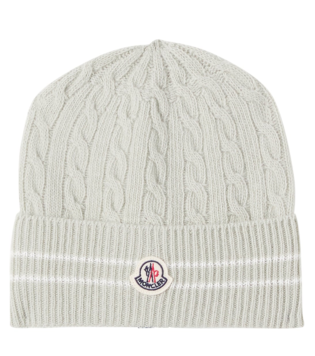 

Шапка из натуральной шерсти Logo Moncler Enfant, Mint