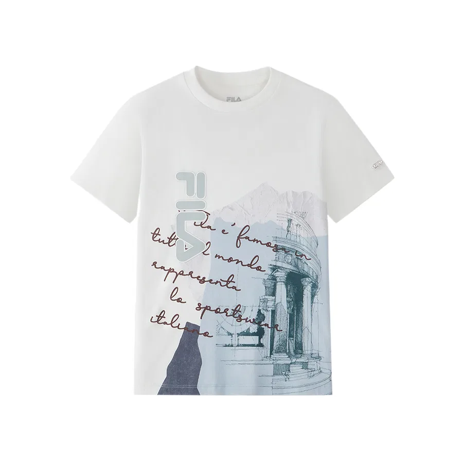 Футболка детская с принтом FILA KIDS All Over Print