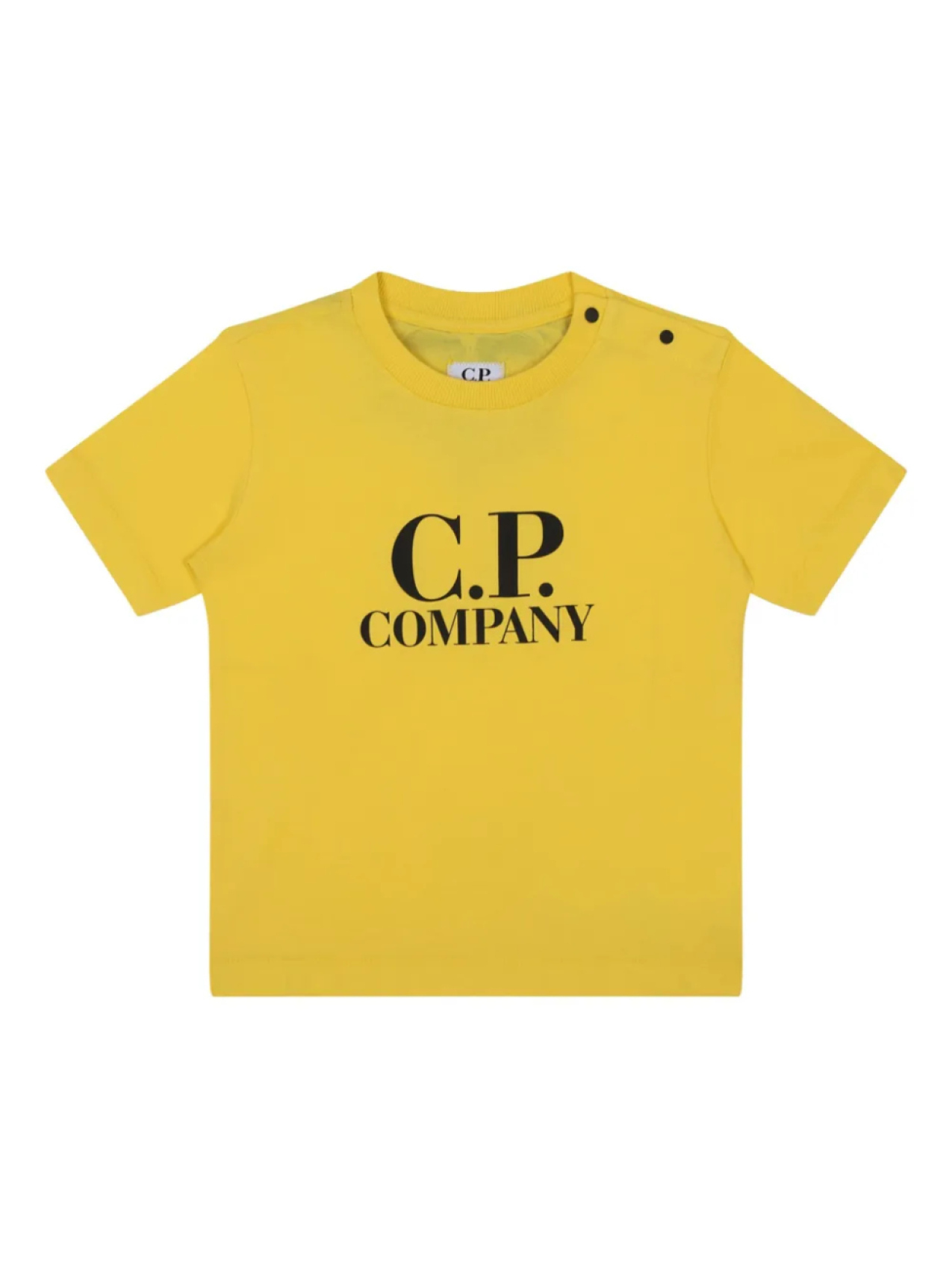 

C.P. Company футболка с логотипом, желтый