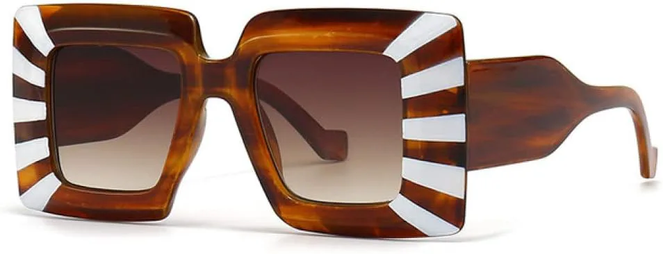 

Женские солнцезащитные очки для мужчин, женские солнцезащитные очки в винтажном стиле, солнцезащитные очки с защитой от УФ-излучения UV400 LANGSER, Brown