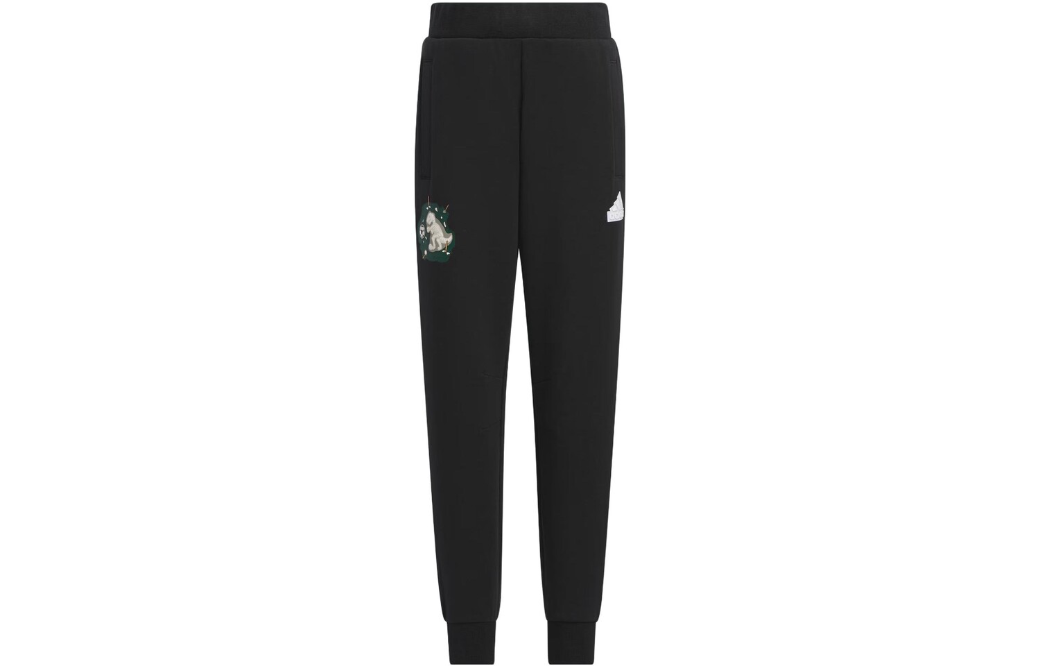 

Детские трикотажные спортивные штаны Adidas, черный