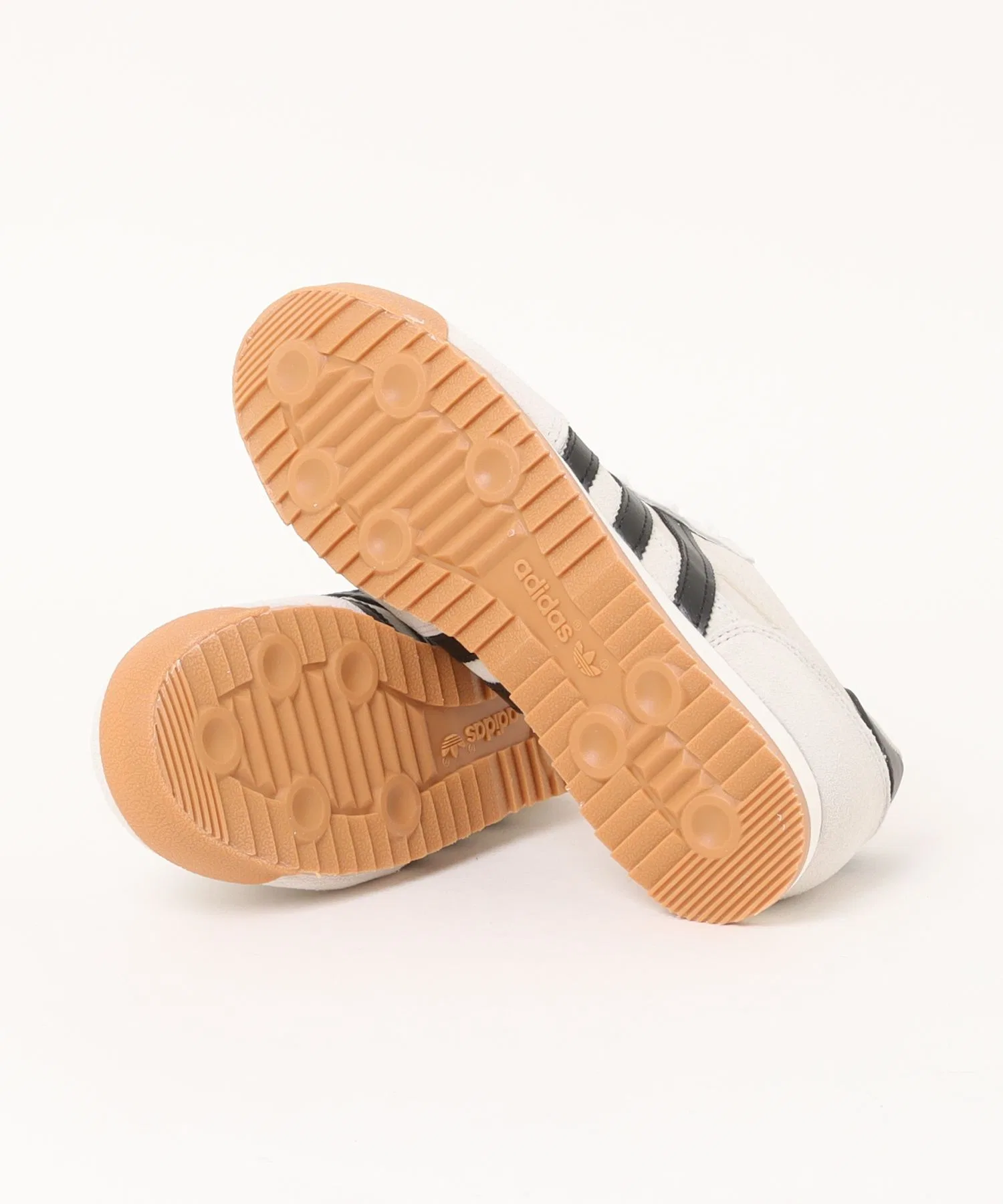 Мужские кроссовки adidas R71 из натуральной кожи бежевые — фото 3