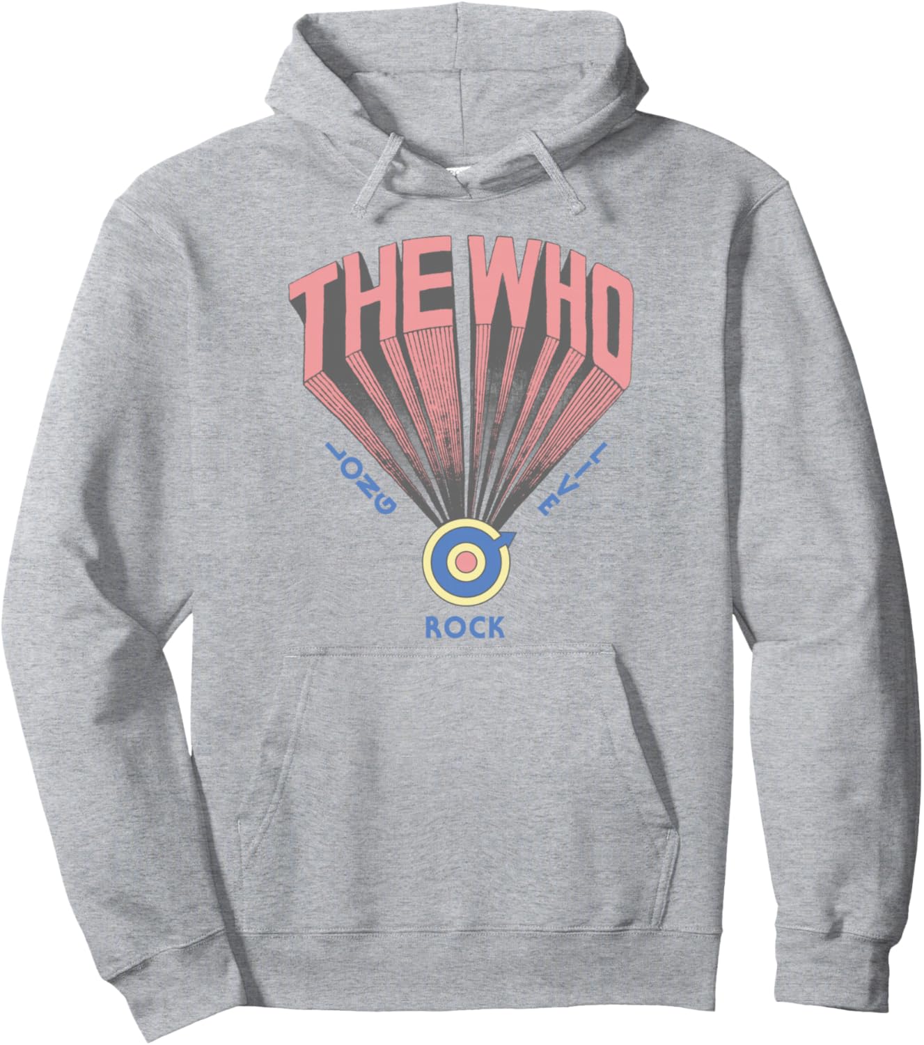 

Официальная рок-худи The Who Long Life в стиле ретро, серая, Серый, Официальная рок-худи The Who Long Life в стиле ретро, серая