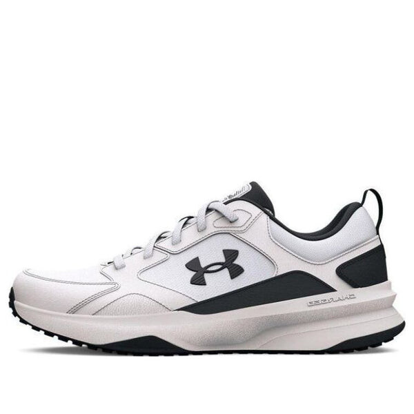

Кроссовки charged edge 'white black' Under Armour, белый