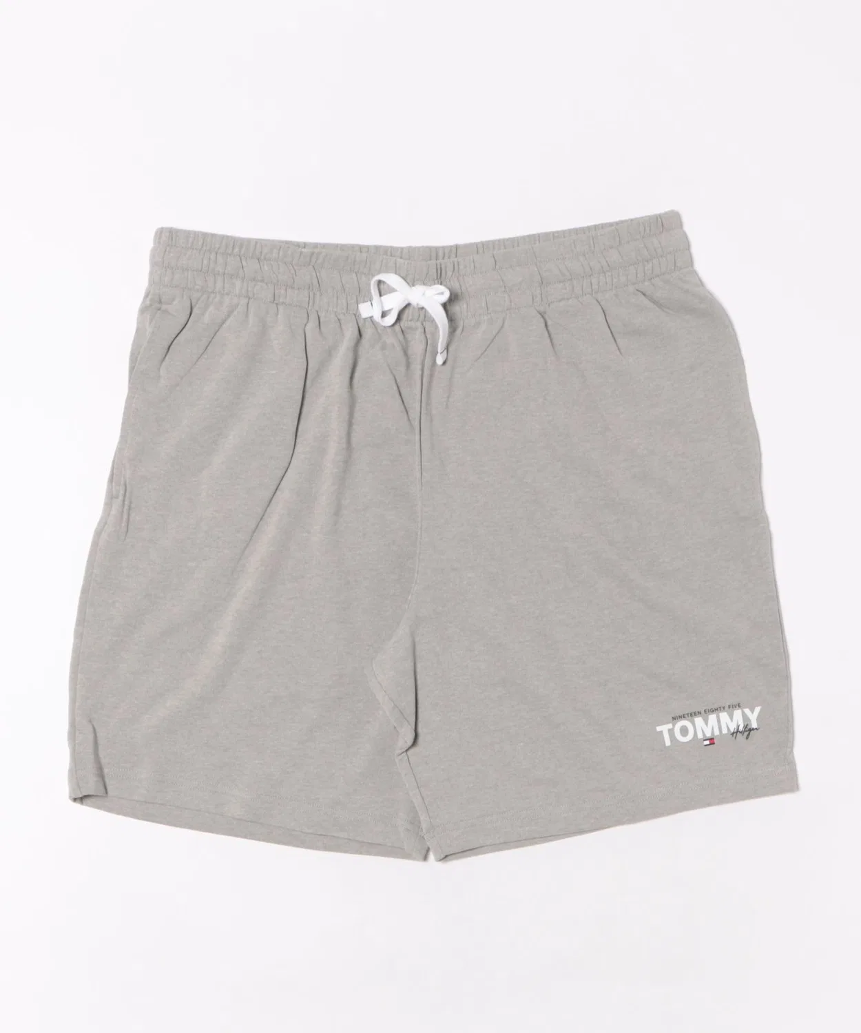 Шорты TOMMY HILFIGER из хлопка с полиэстером серые