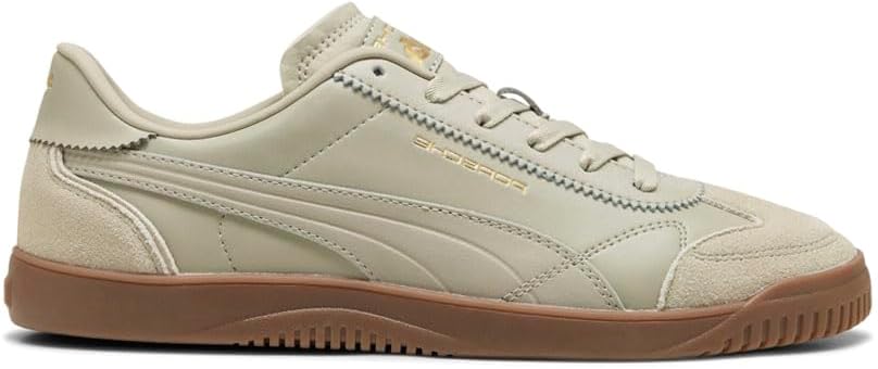

Кроссовки PUMA мужские Porsche Legacy X Club 5V5 Lux на шнуровке, повседневные - бежевые