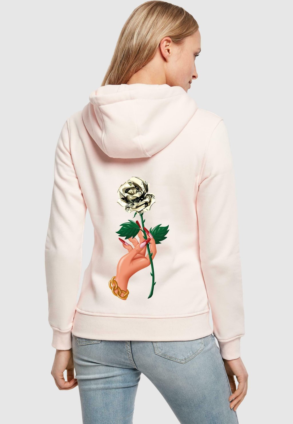 

Толстовка LOVE IS BLIND LOVE IS CRUEL Mister Tee, розовый