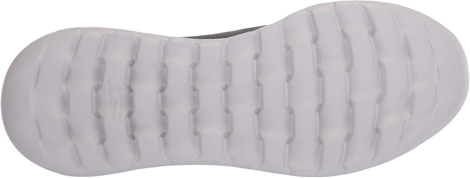 Мужские кроссовки для ходьбы Skechers Go Walk Max Clinched, серый/бордовый — фото 3