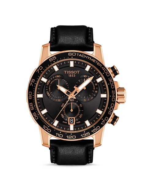 

Хронограф Supersport GTS, 45,5 мм Tissot, цвет Black