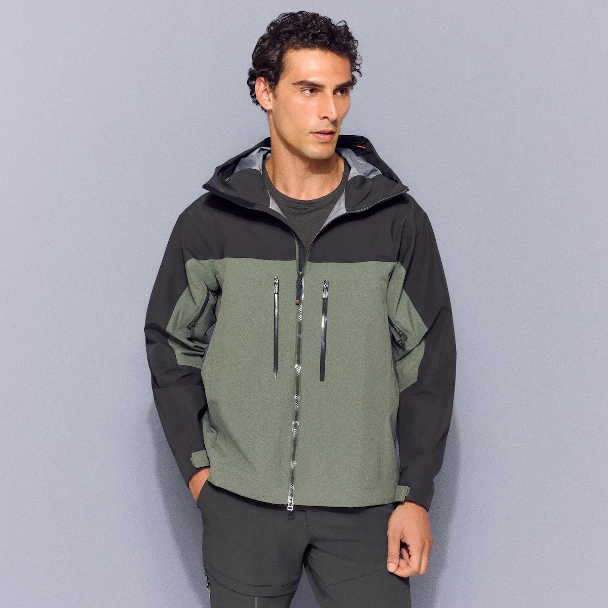 

Мужской трехслойный водонепроницаемый горный жилет Mountain Pro 20 км/20 км Mountain PRO, зеленый