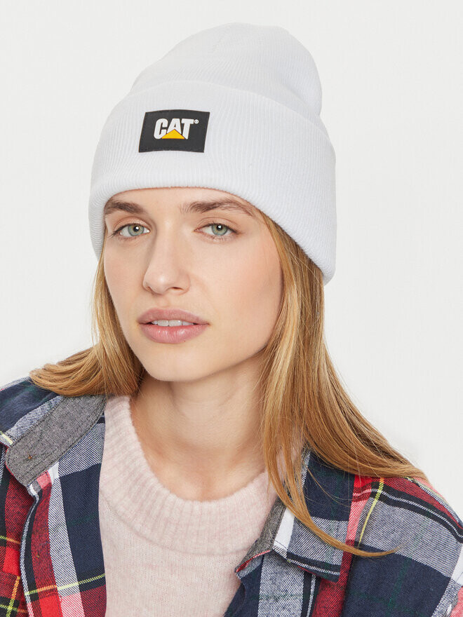 

Зимняя шапка CATerpillar Label Cuff 1090026, белый