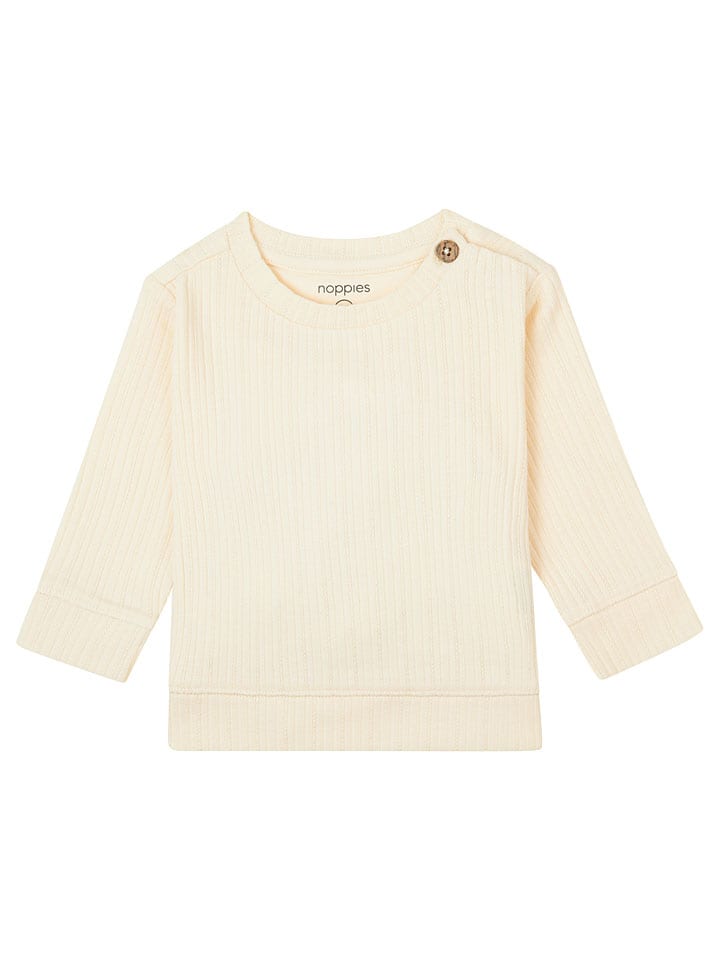 

Noppies Футболка с длинными рукавами «Гримшоу» кремового цвета