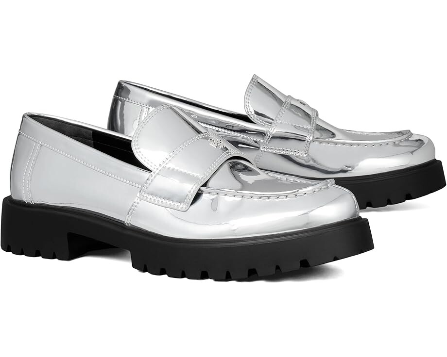 

Лоферы Tory Burch Classic Lug Loafers, цвет Argento