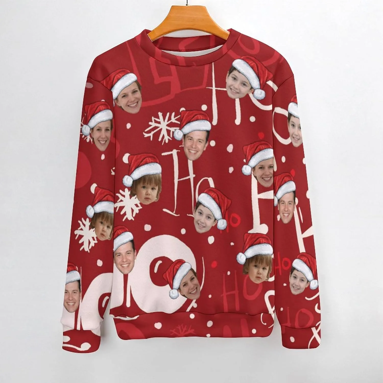 Персонализированный свитер Unisex Ugly Christmas с фото — фото 3