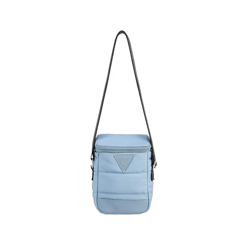 

GUESS Полиэстеровая кроссбоди сумка через плечо унисекс черный бежевый коричневый светло-джинсовый синий, Light Denim Blue