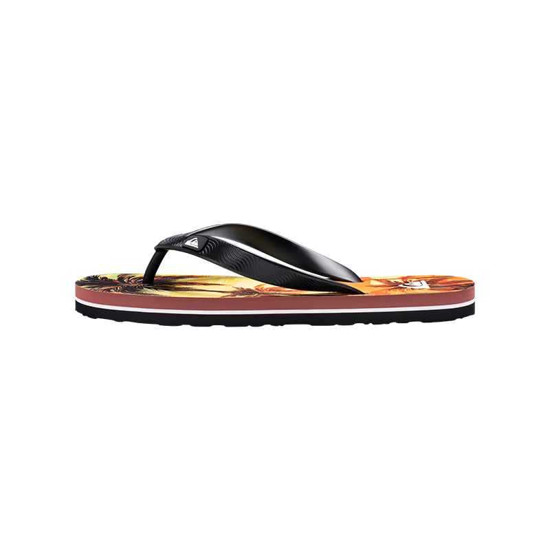 

Quiksilver Мужские шлепанцы из ЭВА, устойчивые к истиранию, янтарно-коричневые