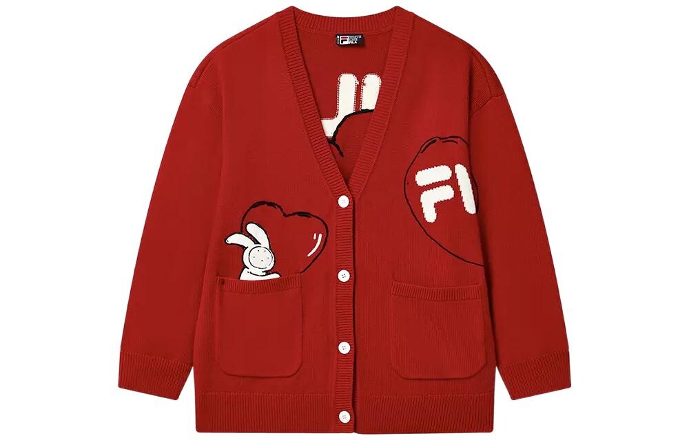 

CNY X Buer Rabbit Трикотаж женский Legend Red Fila