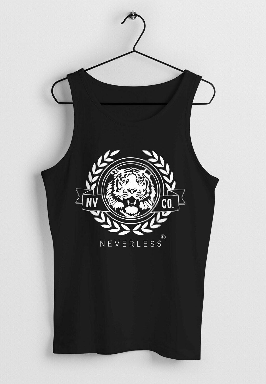 

Топ TANK- SCHRIFTZUG OLDSCHOOL TIGER BEDRUCK MUSKELS Neverless, черный
