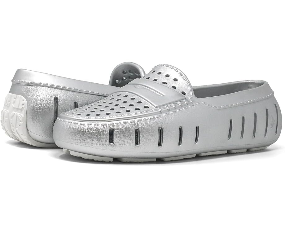 

Лоферы Floafers Posh Driver 2.0, цвет Silver Metallic/Bright White