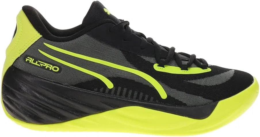 Мужские кроссовки Puma All-Pro Nitro Skybreak, черный/светло-зеленый