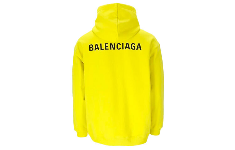 

Толстовка с логотипом и принтом Balenciaga, желтый