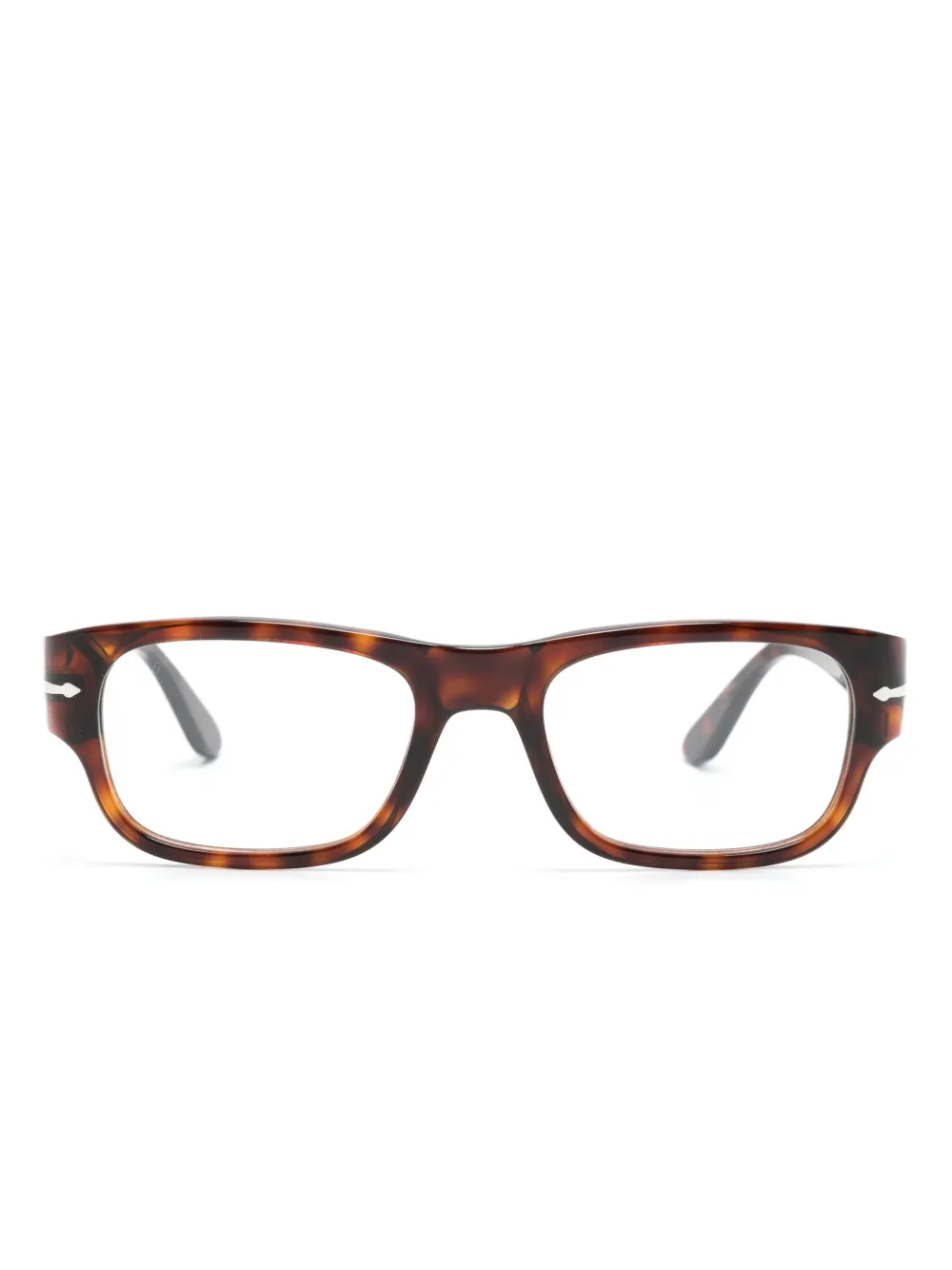 

Очки в прямоугольной оправе Persol, коричневый