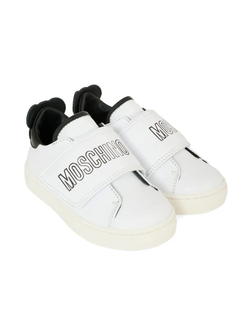 

Кроссовки с логотипом Moschino Kids, белый